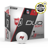 Wilson DUO Soft NFL Golf Balls - Tampa Bay Buccaneers