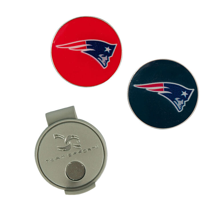 Team Effort New England Patriots Hat Clip & Ball Marker