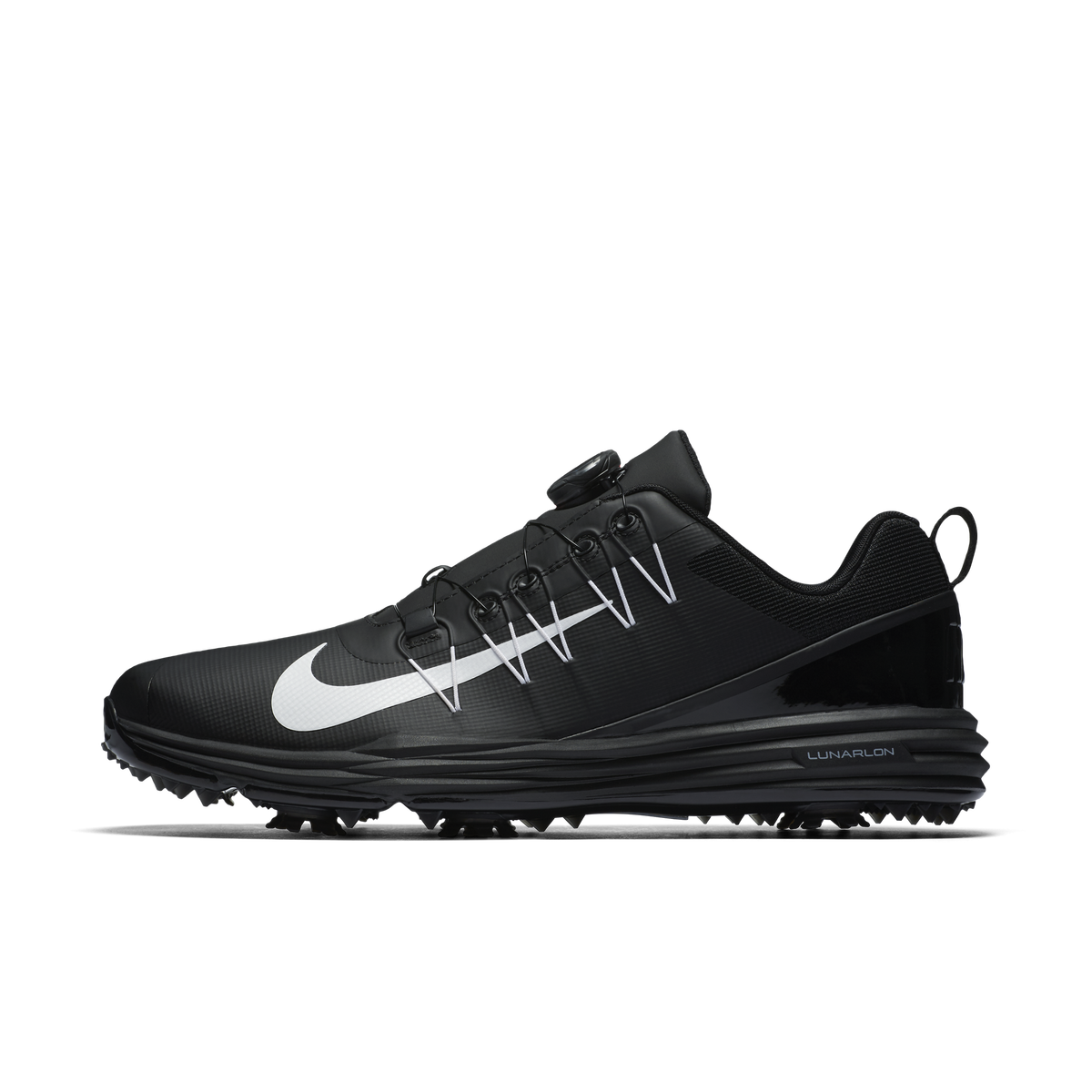 Nike Lunar Command 2 Men's Golf Shoe - Black/White | PGA TOUR Superstore