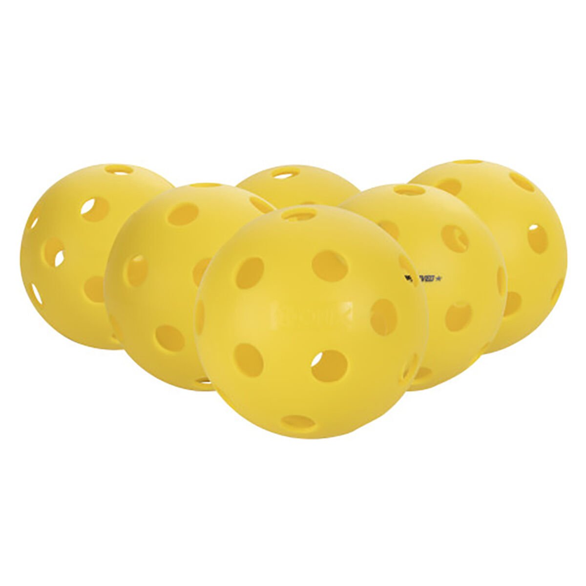 Onix Fuse Indoor Pickleball 6 Pack - Yellow | PGA TOUR Superstore
