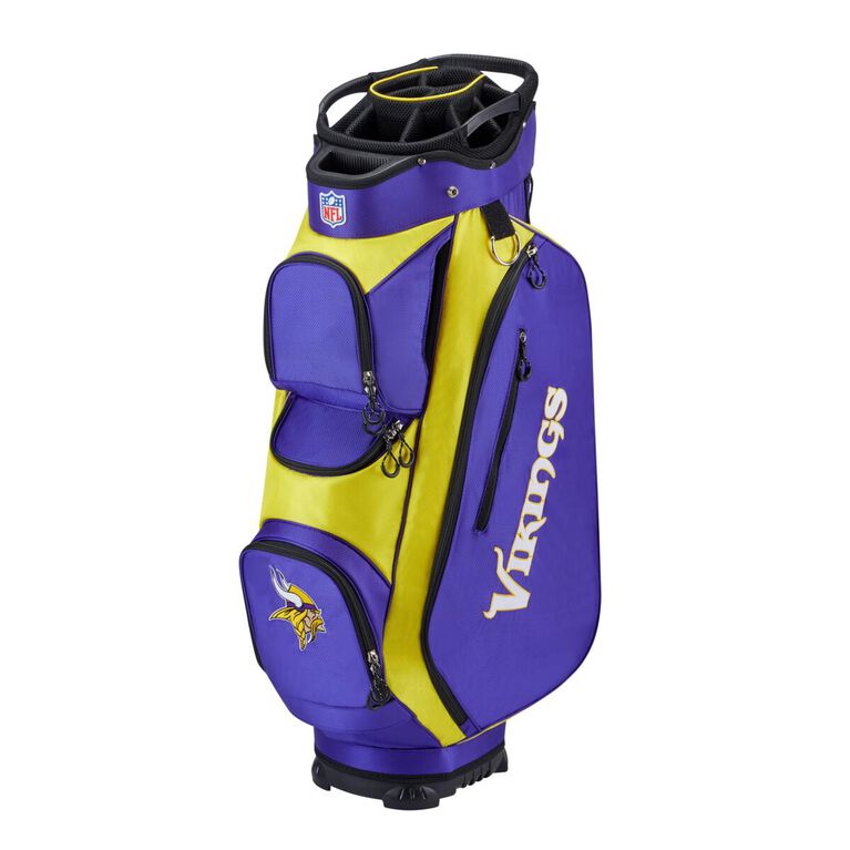 Wilson NFL Cart Bag - Minnesota Vikings