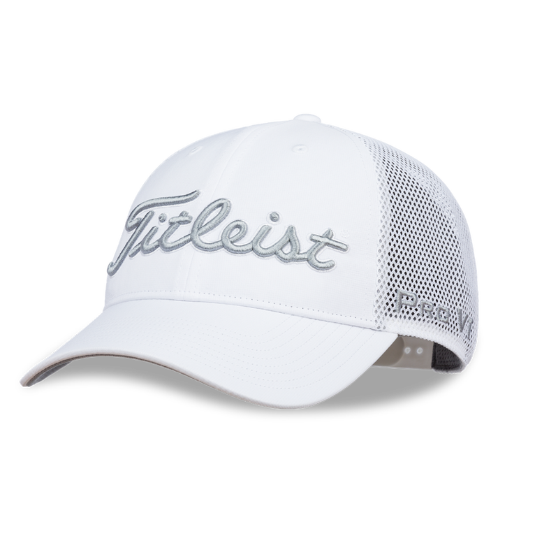 Titleist Tour Performance Mesh White Hat | PGA TOUR Superstore