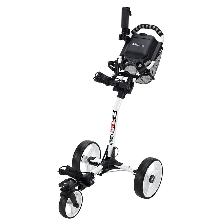 Dropship Outdoor Recreation Games 3 Wheels Foldable Push Pull Golf Trolley  to Sell Online at a Lower Price