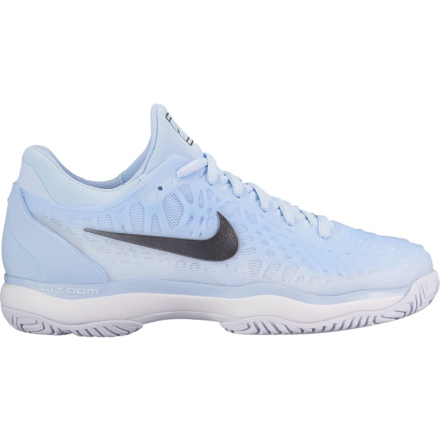 Nike Zoom Cage 3 Women's Tennis Shoe - Light Blue/White | PGA TOUR