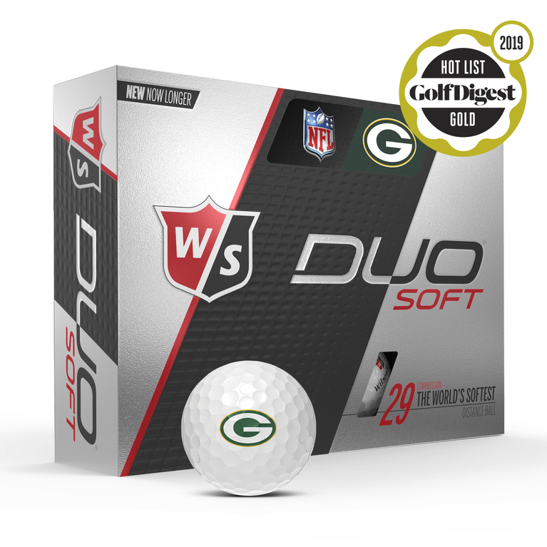 DUO Soft NFL Golf Balls - Green Bay Packers