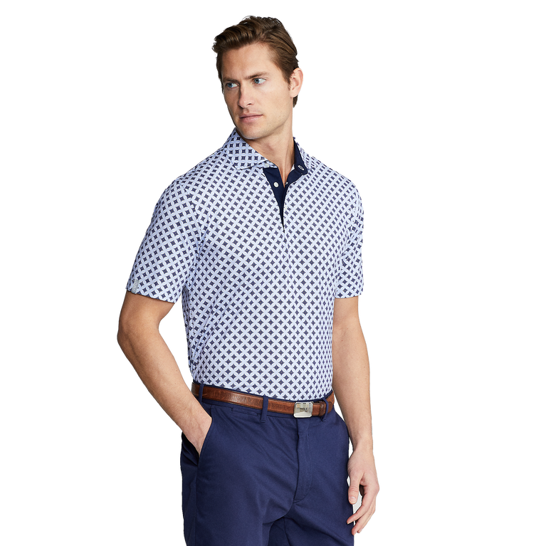 Polo Golf Classic Fit Print Jersey Polo Shirt | PGA TOUR Superstore