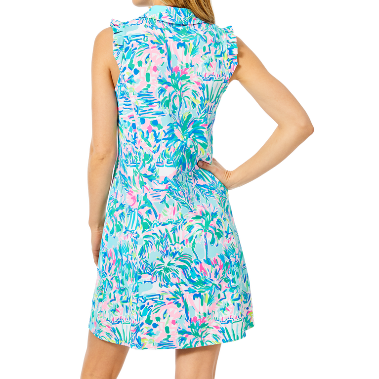 Lilly Pulitzer Luxletic Silvia Printed Sleeveless Dress | PGA TOUR ...