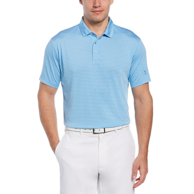 PGA TOUR Apparel Feeder Stripe Short Sleeve Golf Polo | PGA TOUR Superstore