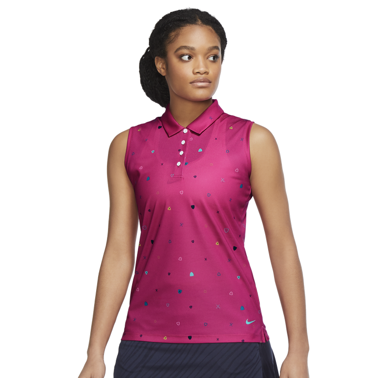 Nike Dri-FIT Victory Women's Master Print Sleeveless Golf Polo | PGA TOUR  Superstore