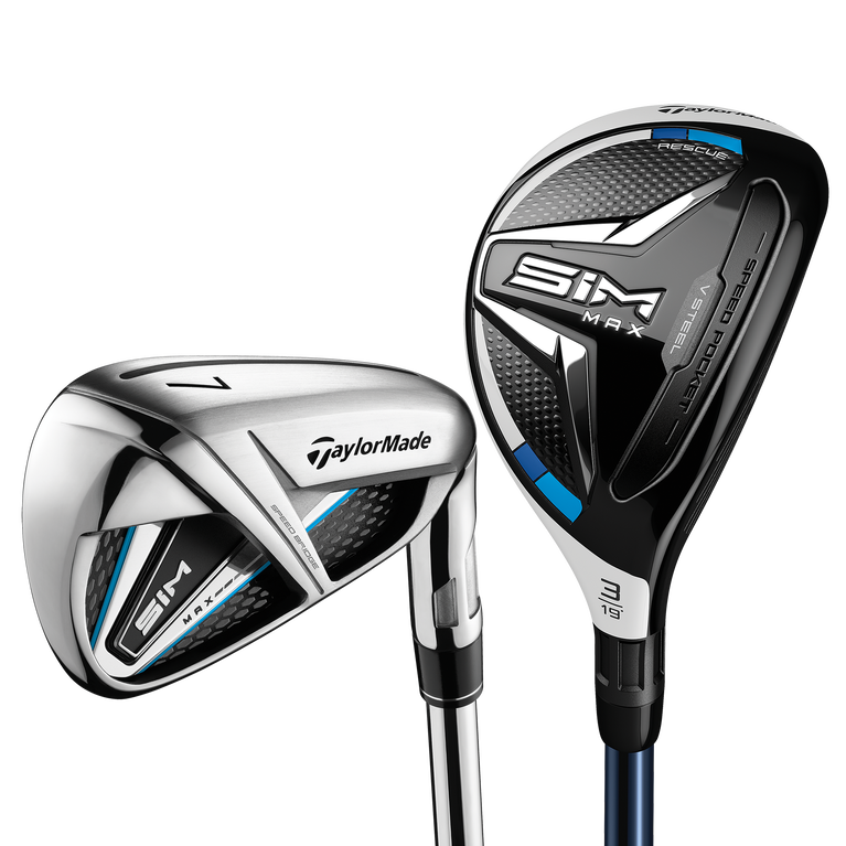 TaylorMade SIM Max Combo Set w/ Steel Shafts | PGA TOUR Superstore