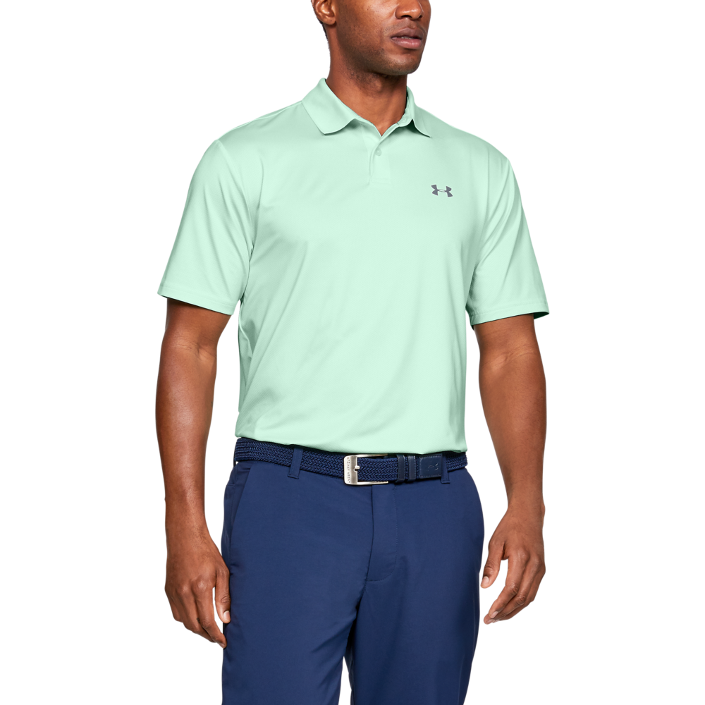 Textured Men's Golf Polo Shirt 