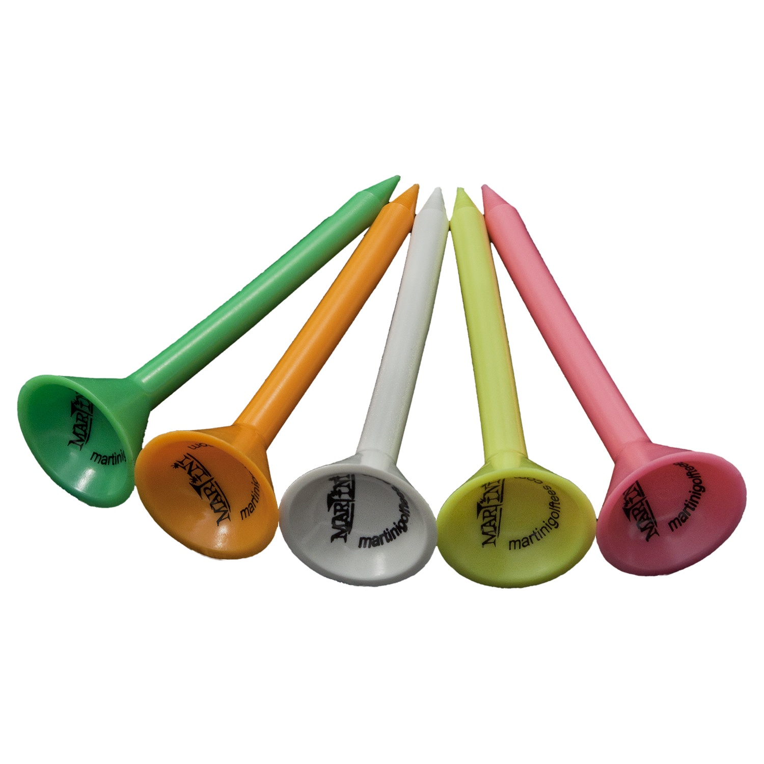 Martini Golf Tees DMT005 Small Shaker with 3.25 in Plastic Tees -  Multicolor for sale online