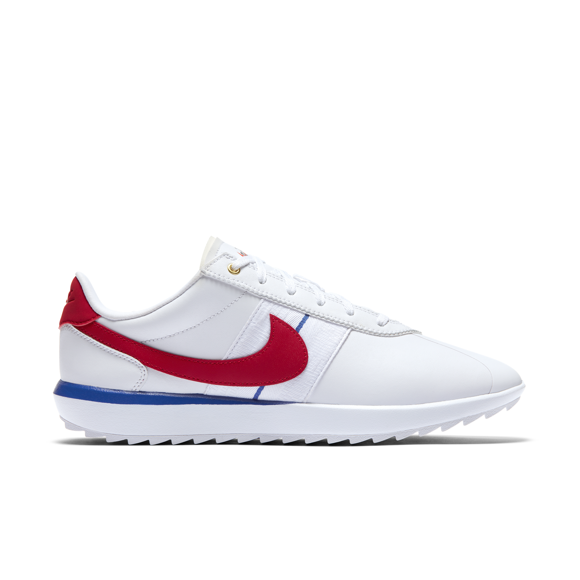 womens nike cortez red white blue