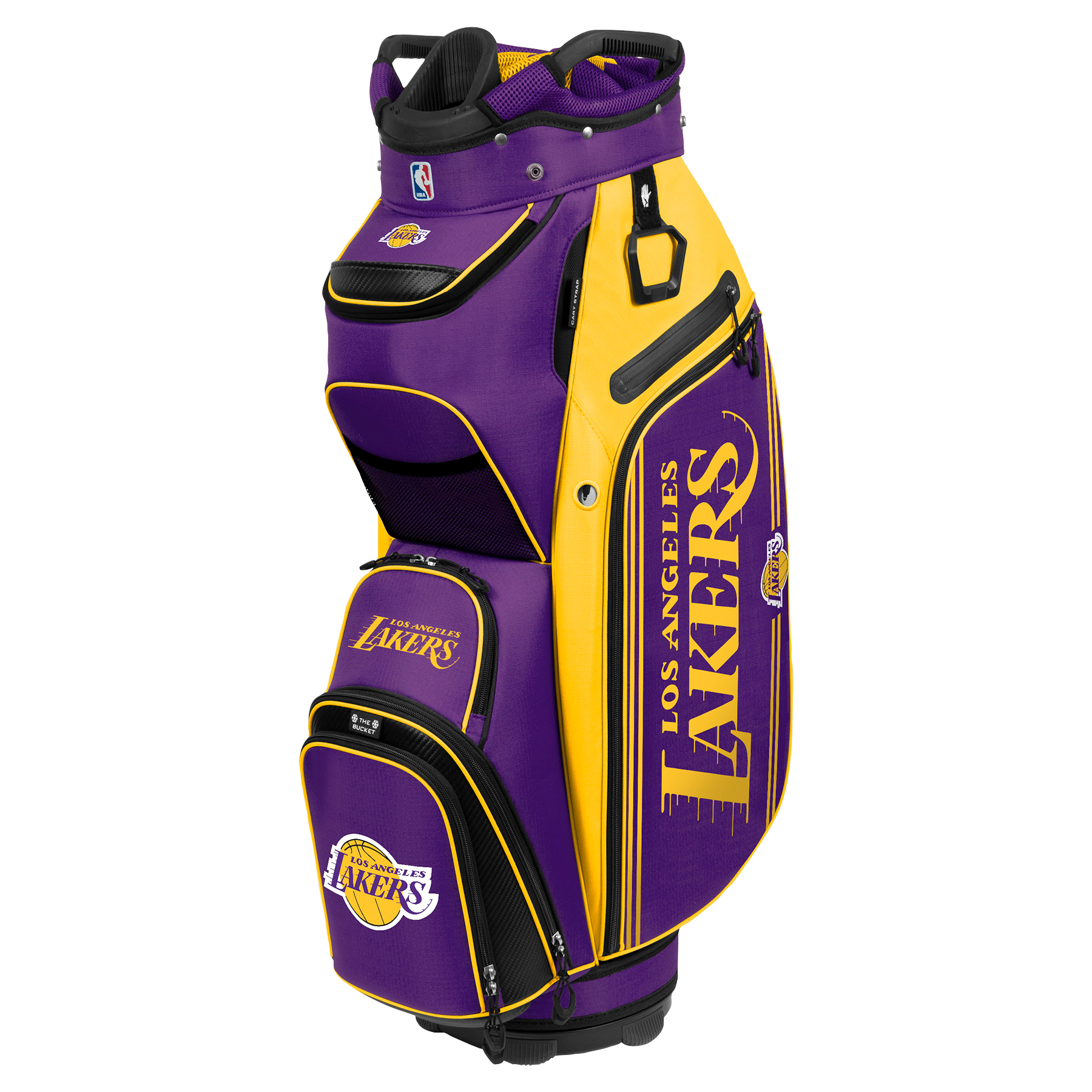 Team Effort Los Angeles Lakers Bucket III Cooler Cart Bag | PGA