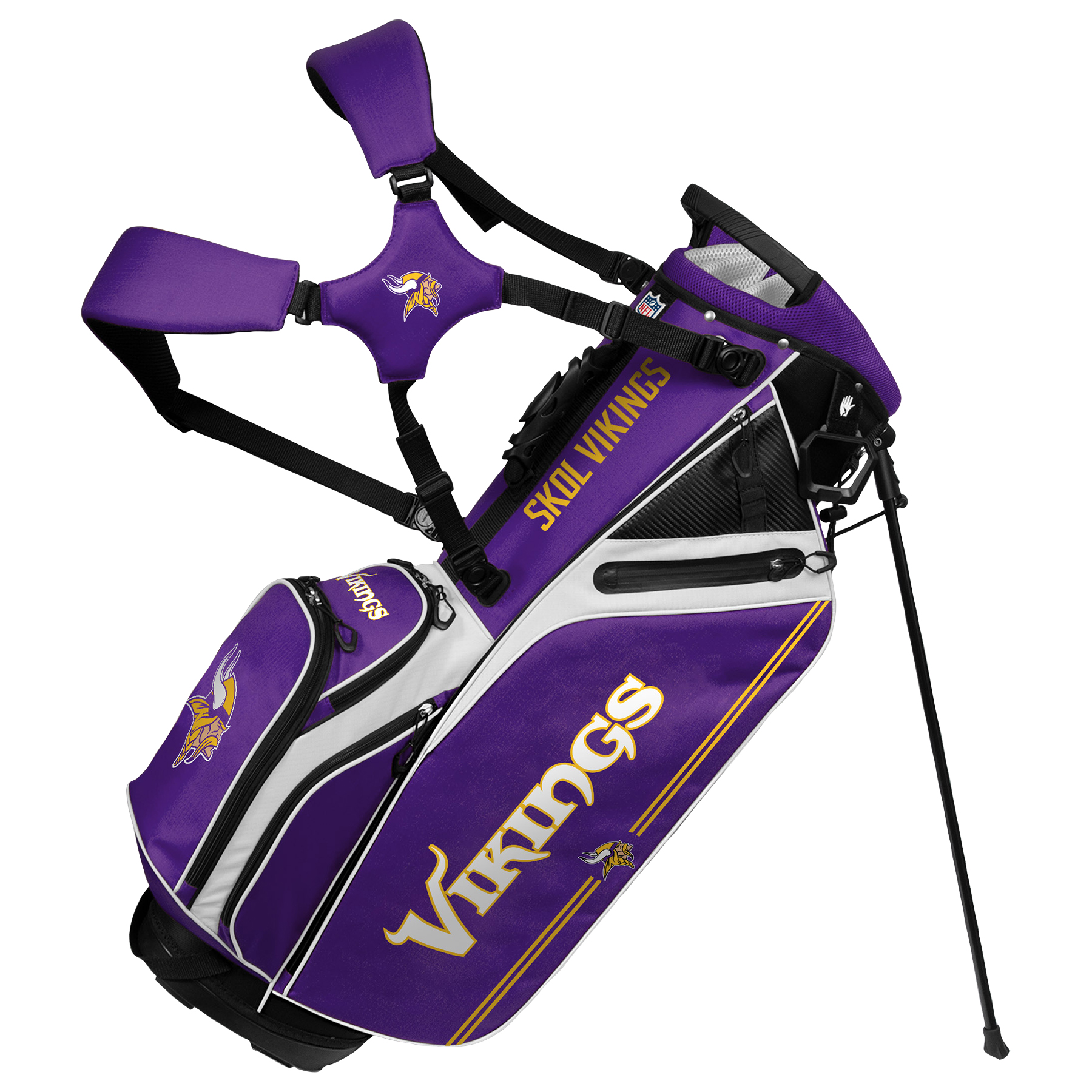 Team Effort NFL Caddie Carry Hybrid Bag Minnesota Vikings