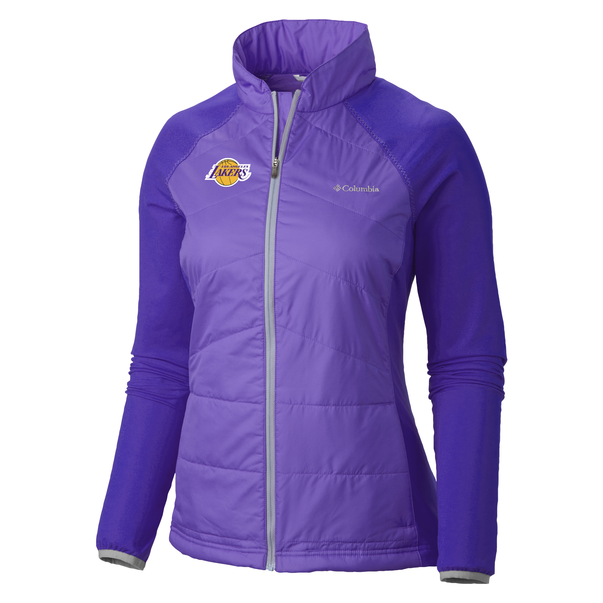 Los Angeles Lakers Columbia Women's Mach 38 Full-Zip Jacket - Purple