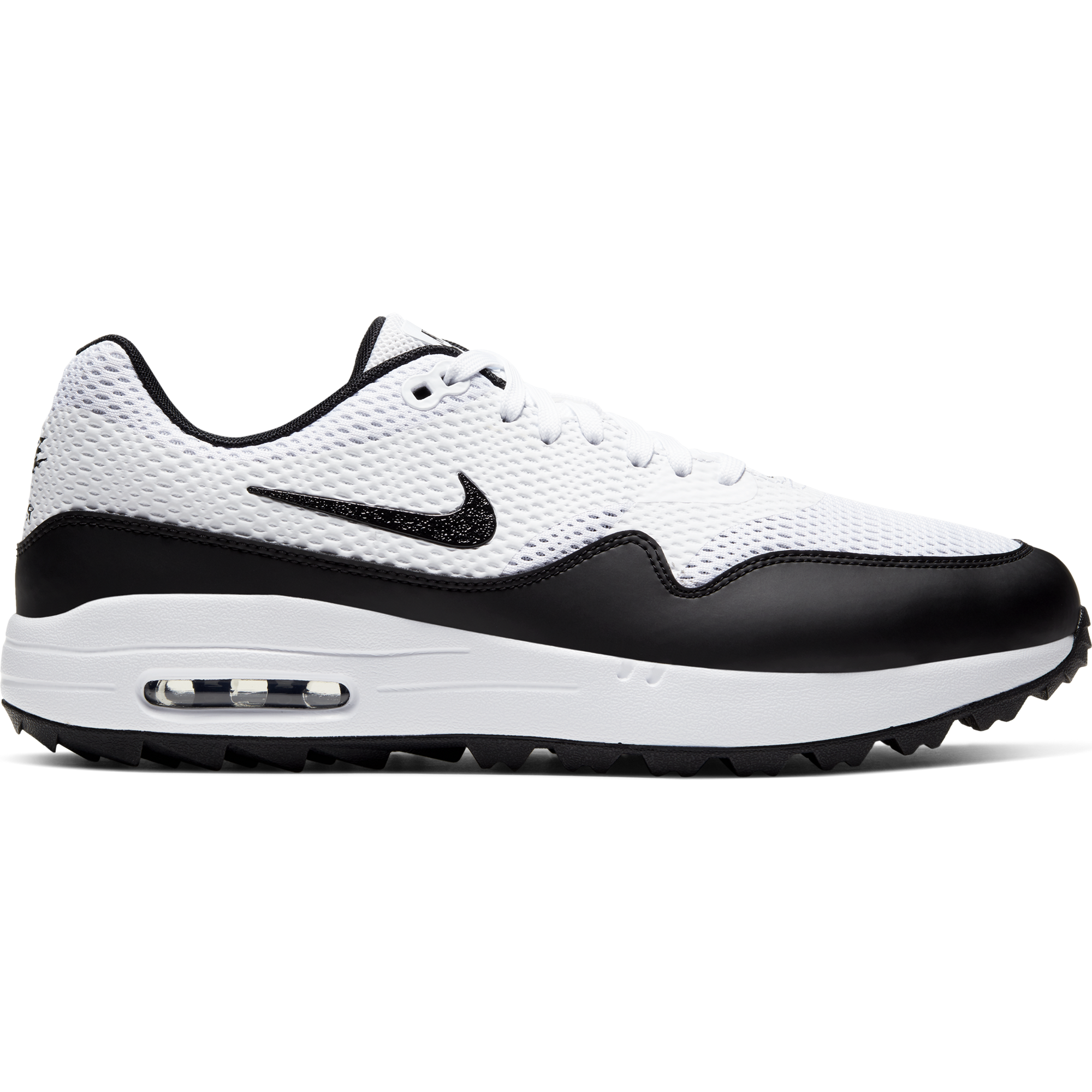 Nike Air Max 1 G Men's Golf Shoe - White/Black | PGA TOUR Superstore
