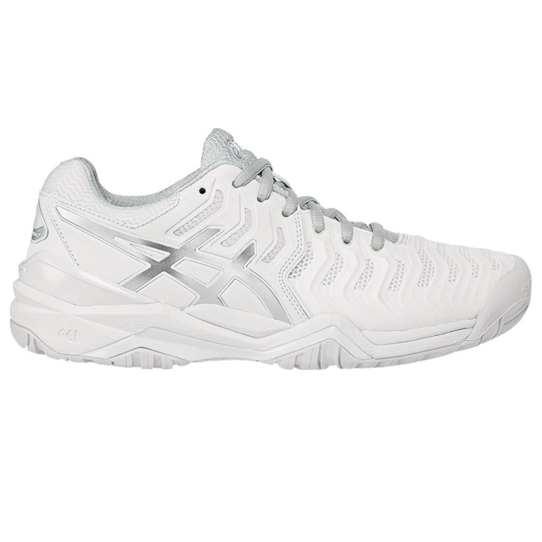 asics white tennis shoes